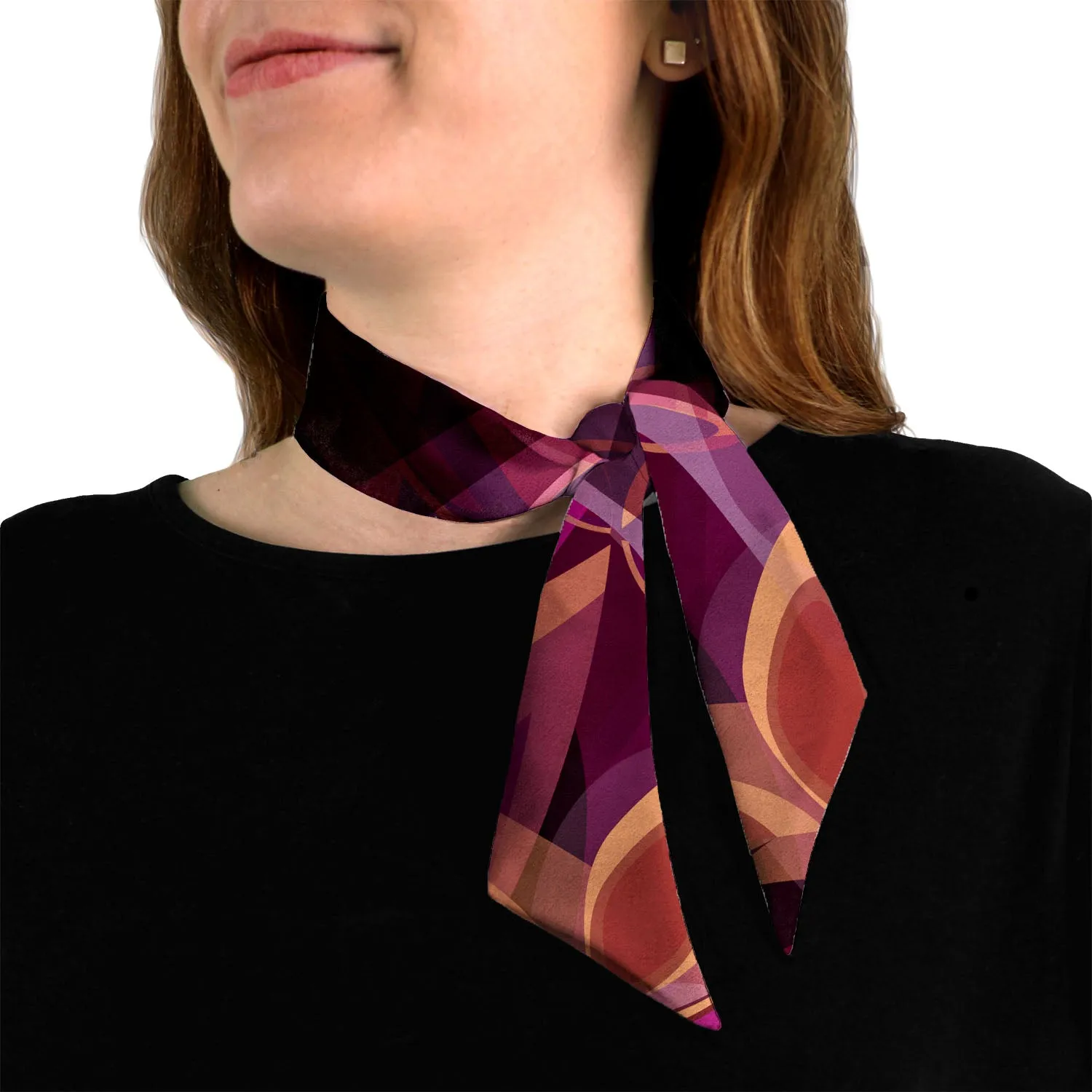 Fractal Flow Hair Scarf