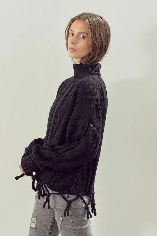 Fringe Pullover Sweater