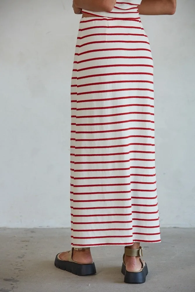 Gabriel Striped Skirt