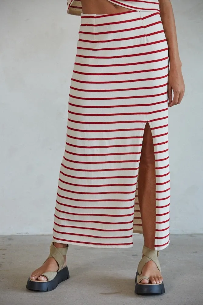 Gabriel Striped Skirt