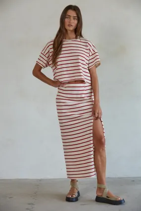 Gabriel Striped Skirt