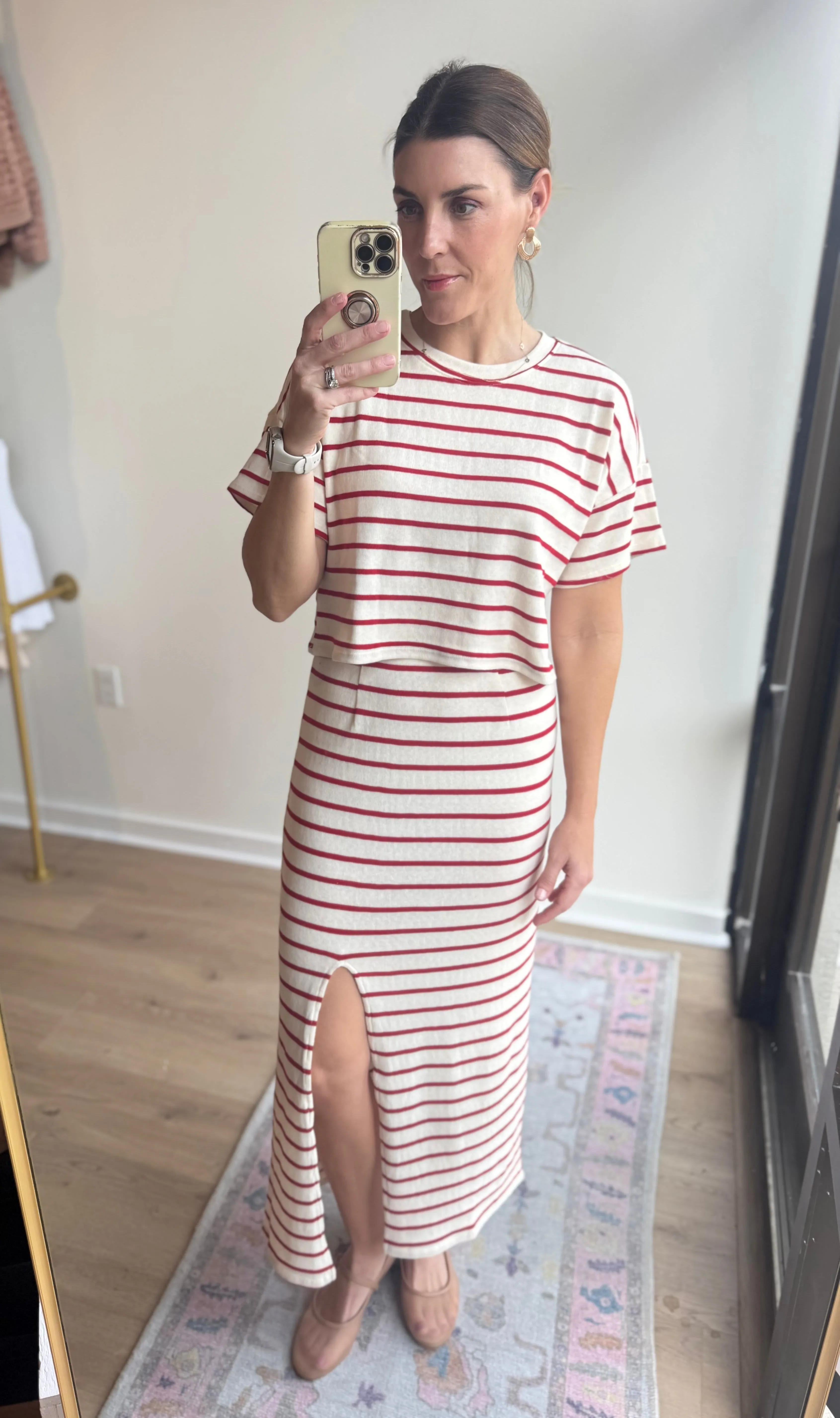 Gabriel Striped Skirt