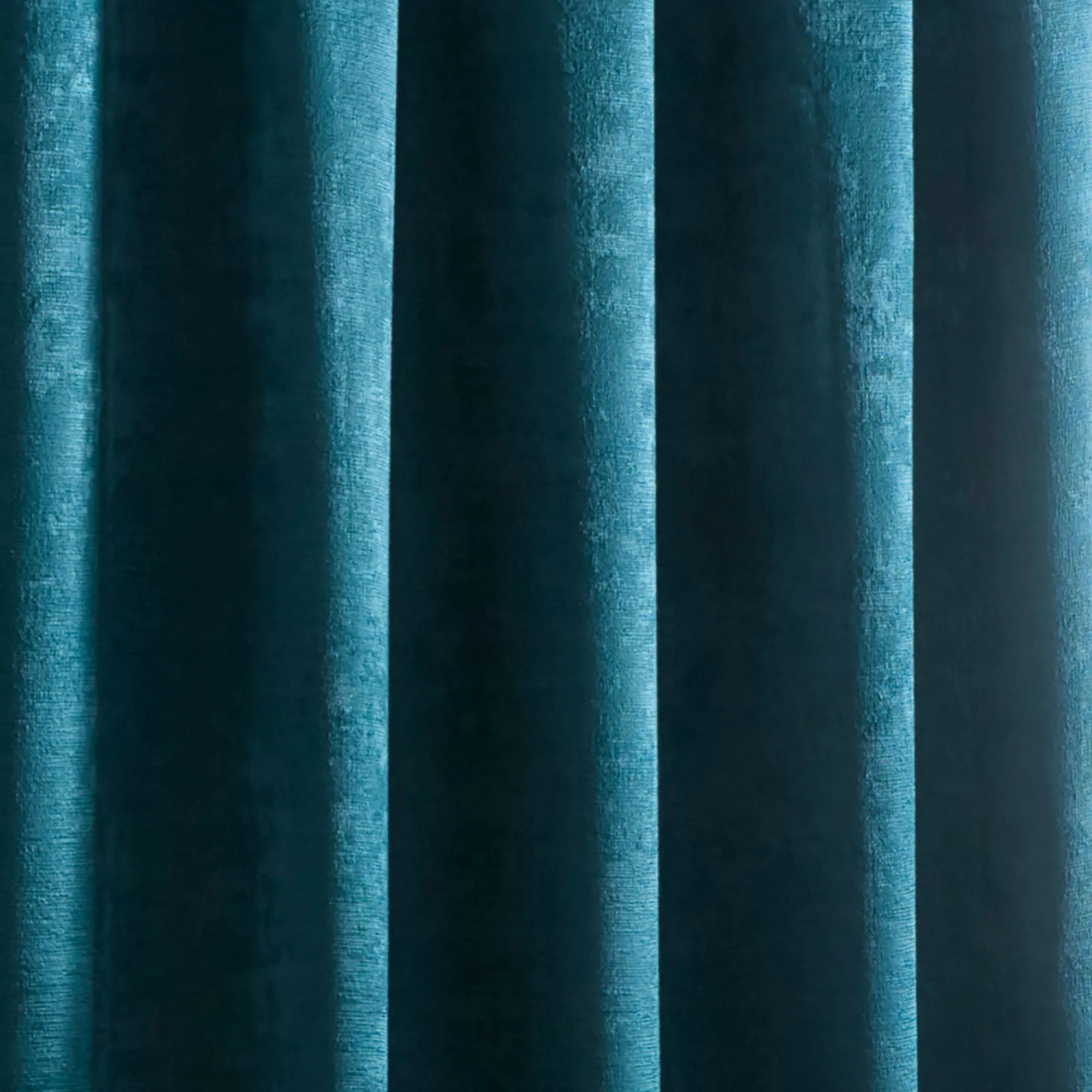 Galaxy Pair of Pencil Pleat Curtains by Fusion in Forest Green