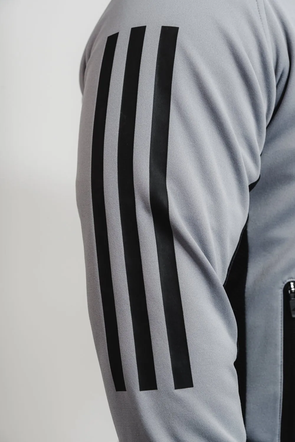 GB Team Track Jacket by adidas - Grey