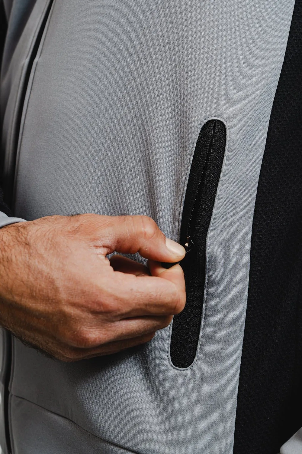 GB Team Track Jacket by adidas - Grey