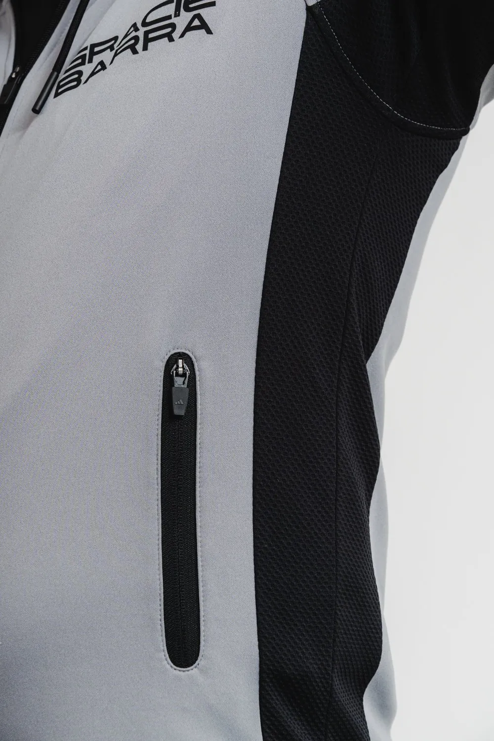 GB Team Track Jacket by adidas - Grey