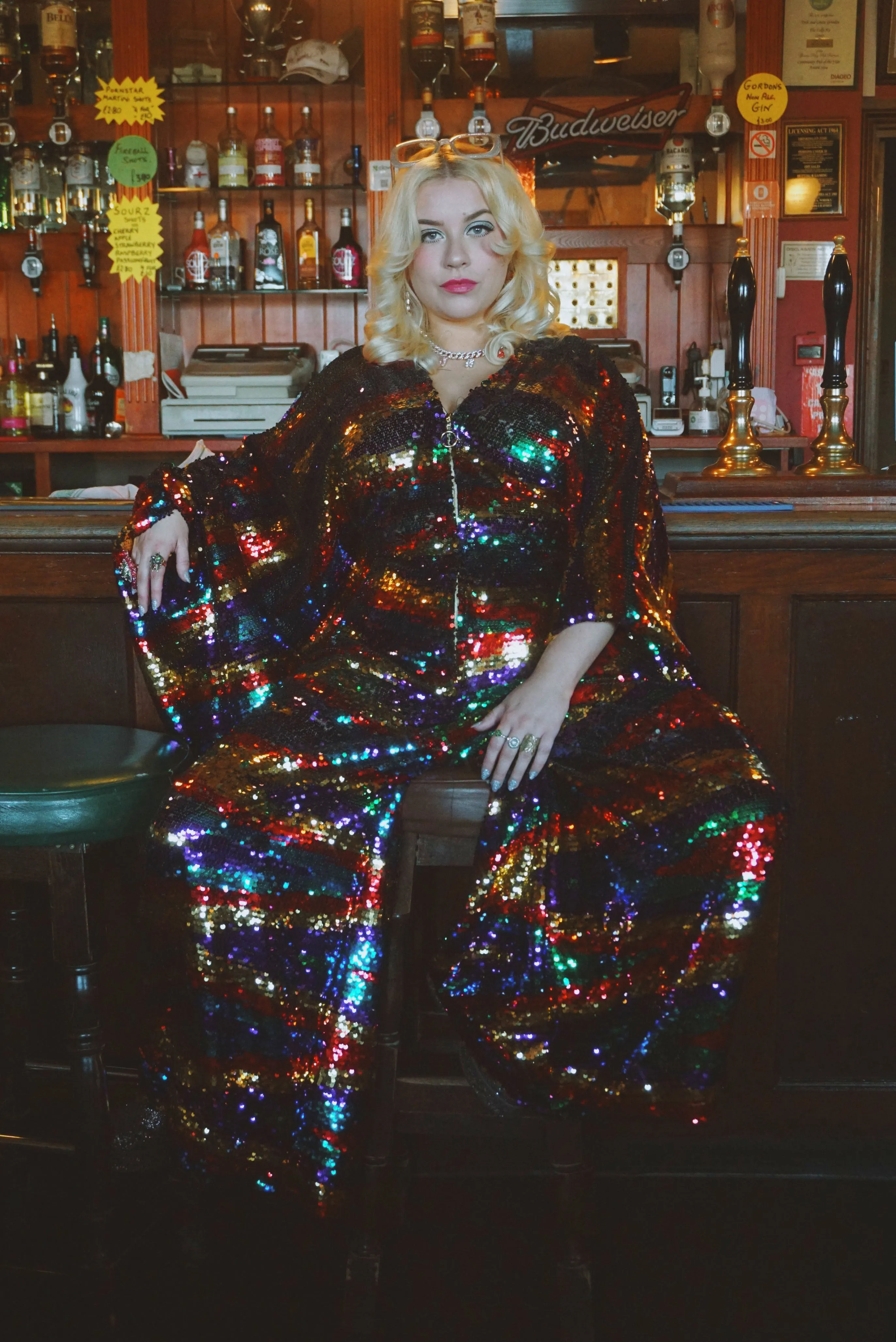 Green, Red, Purple and Gold Ziggy Jumpsuit *INTRODUCTORY PRICE*