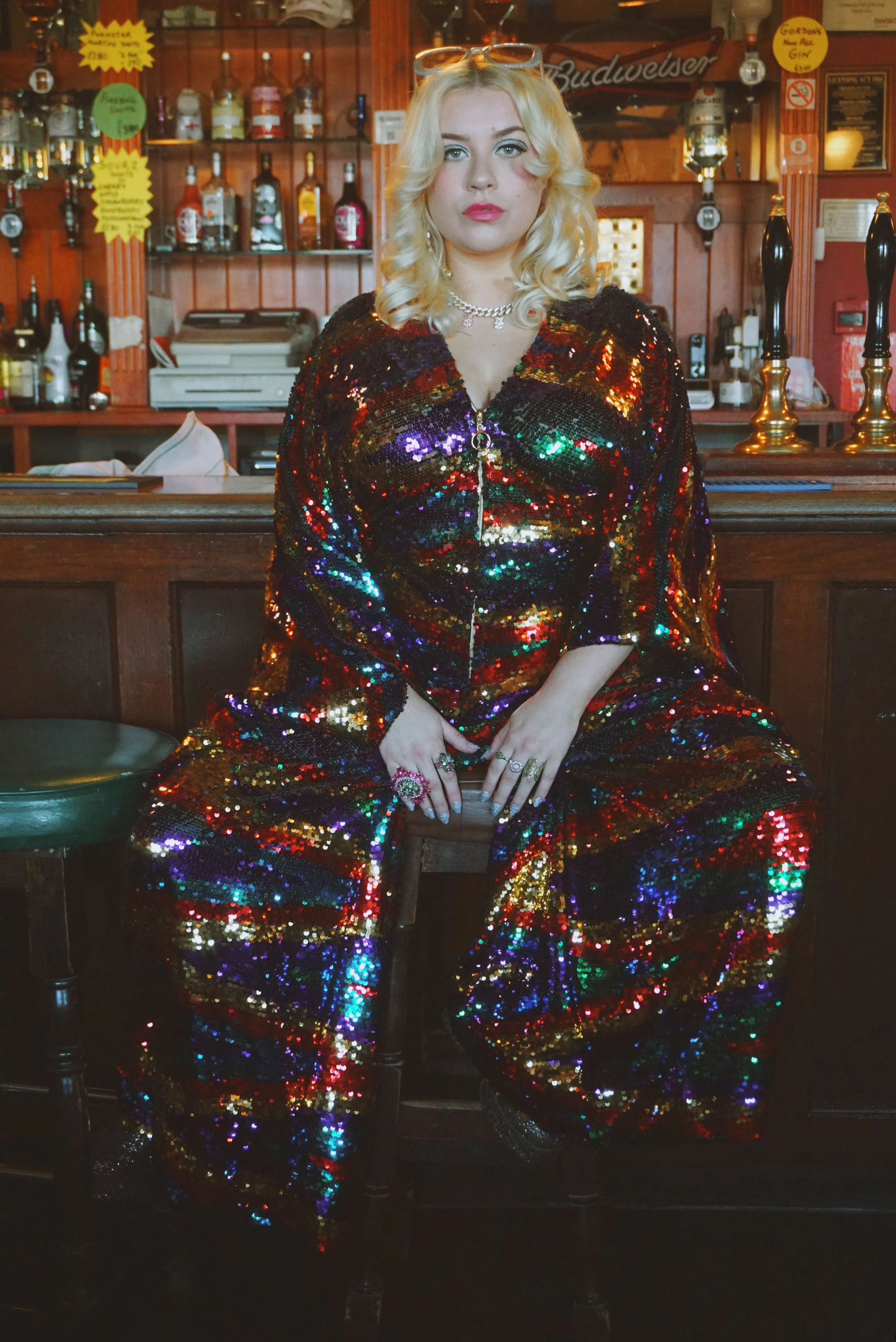 Green, Red, Purple and Gold Ziggy Jumpsuit *INTRODUCTORY PRICE*