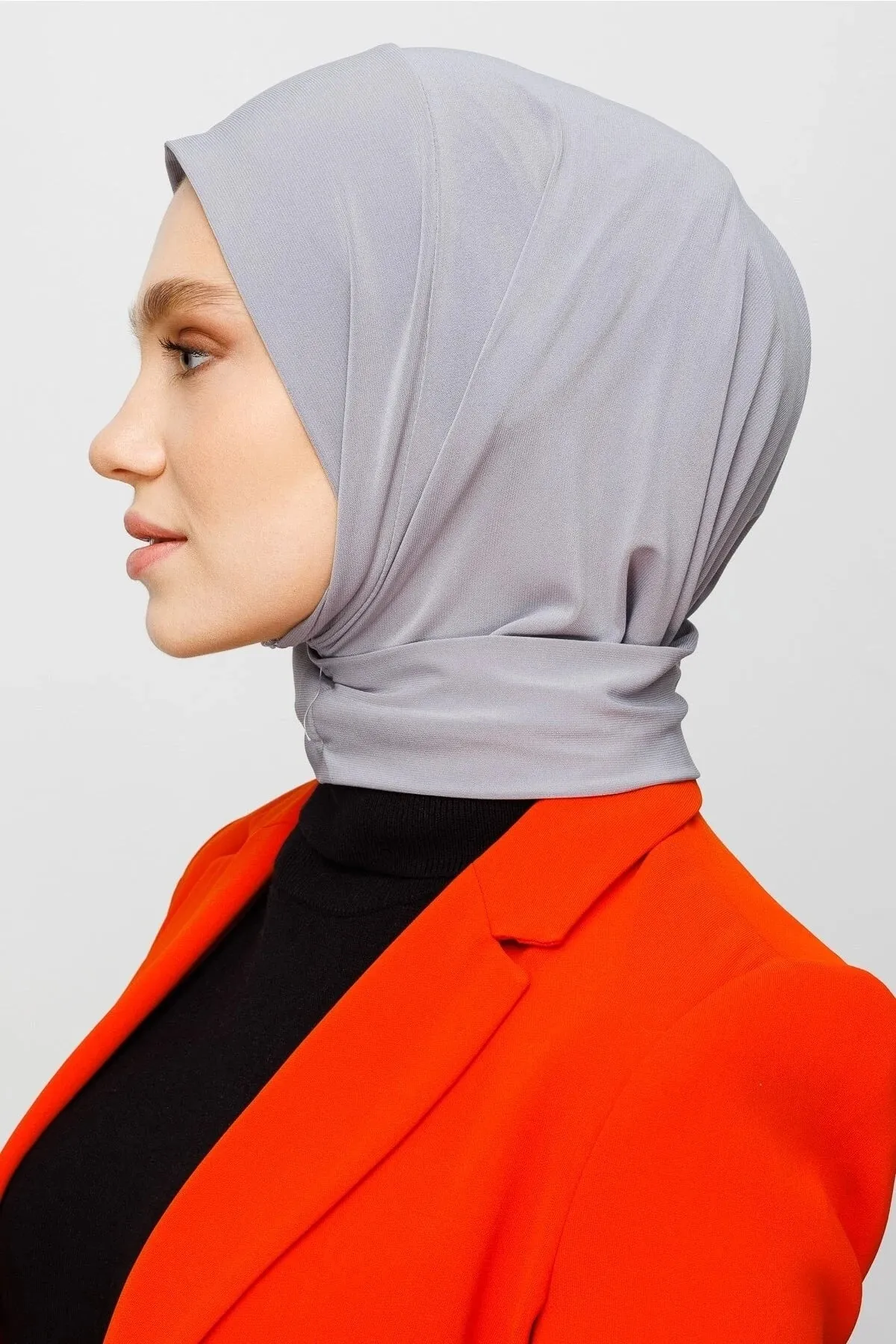 Grey Athletic Hijab