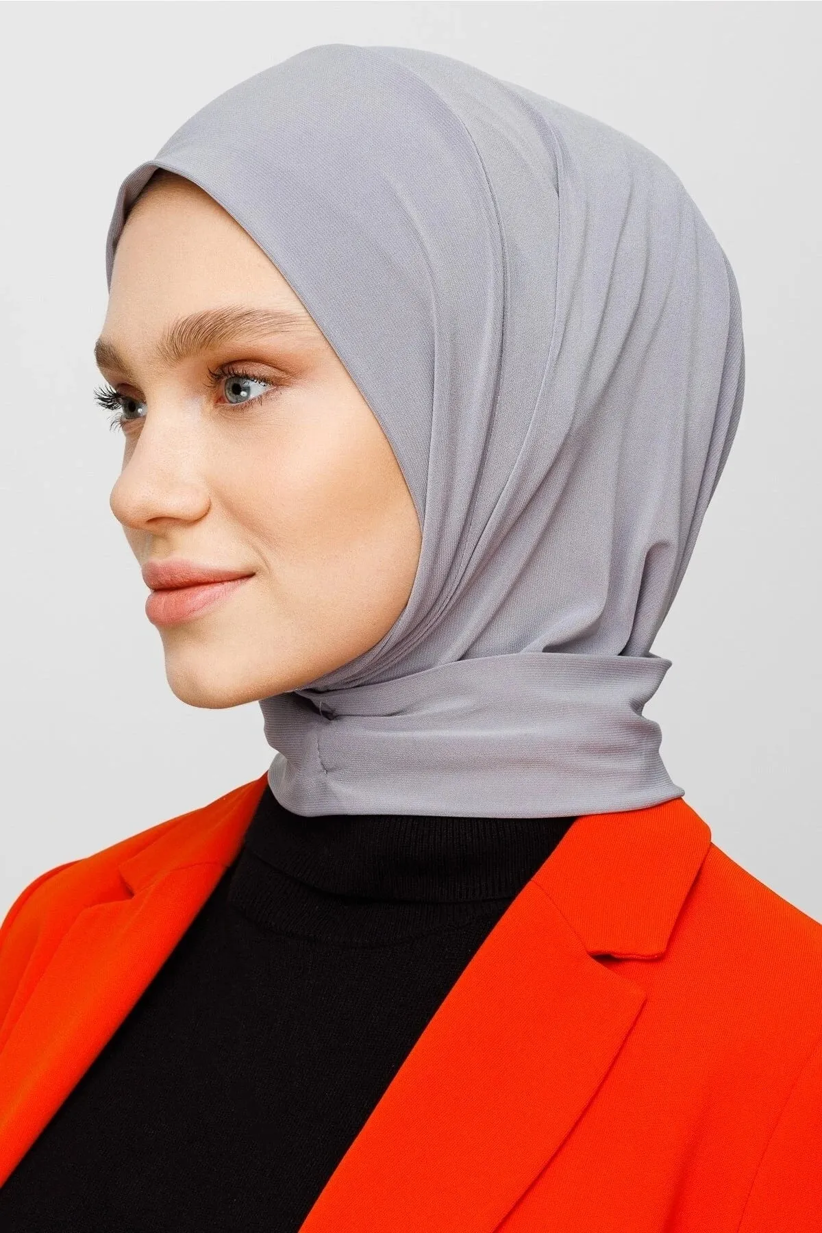 Grey Athletic Hijab