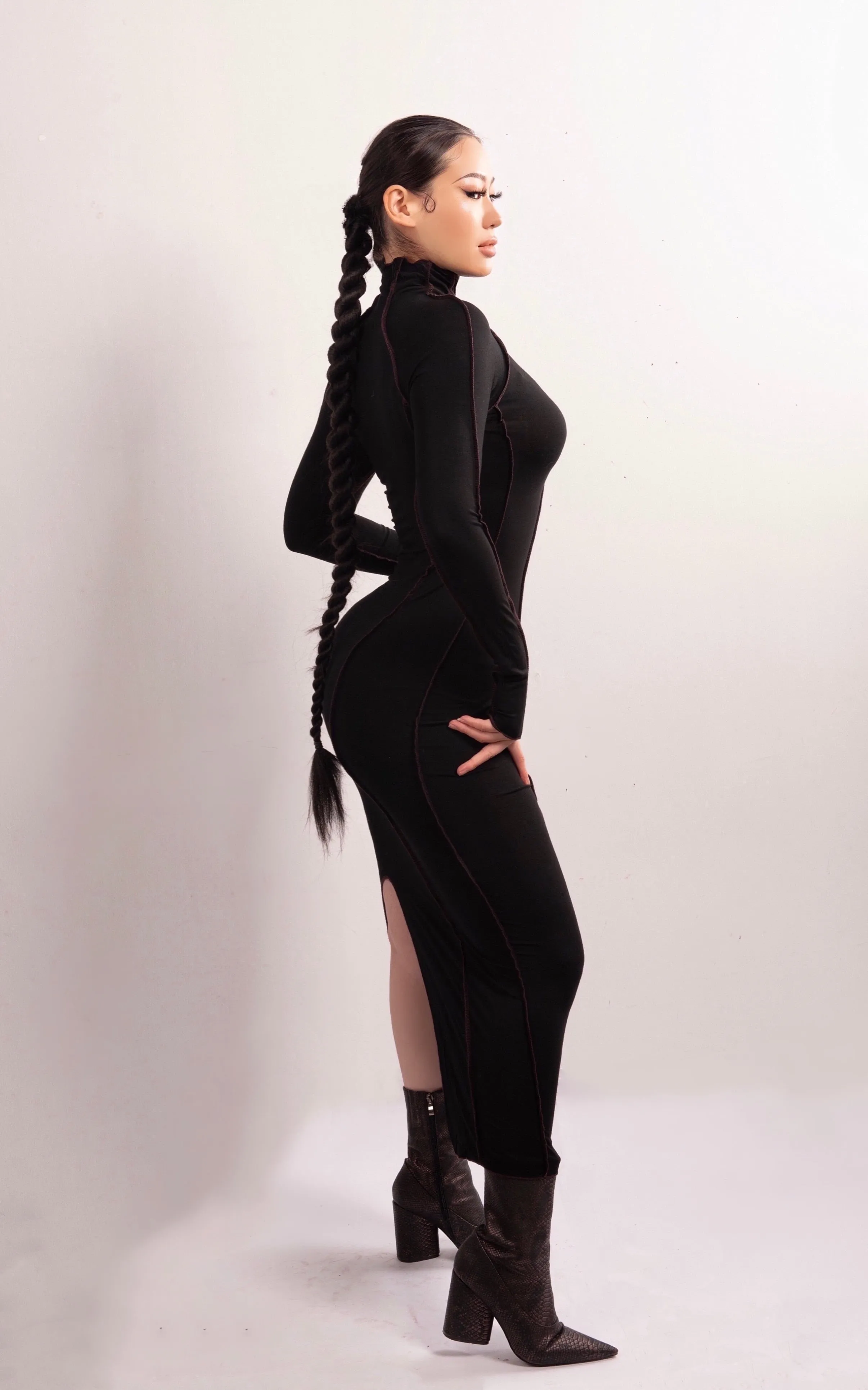 Happy Without You Midi Dress