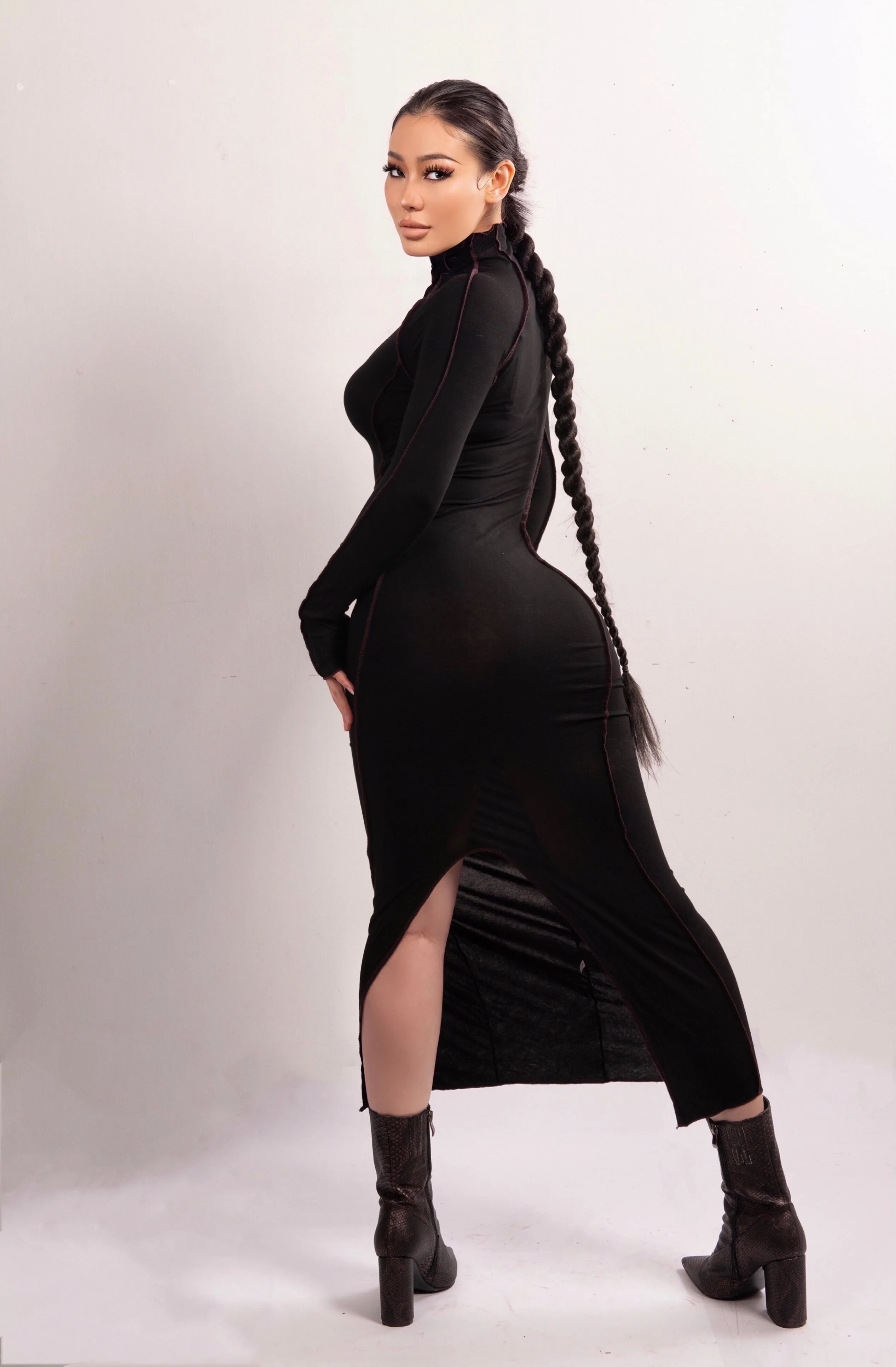Happy Without You Midi Dress