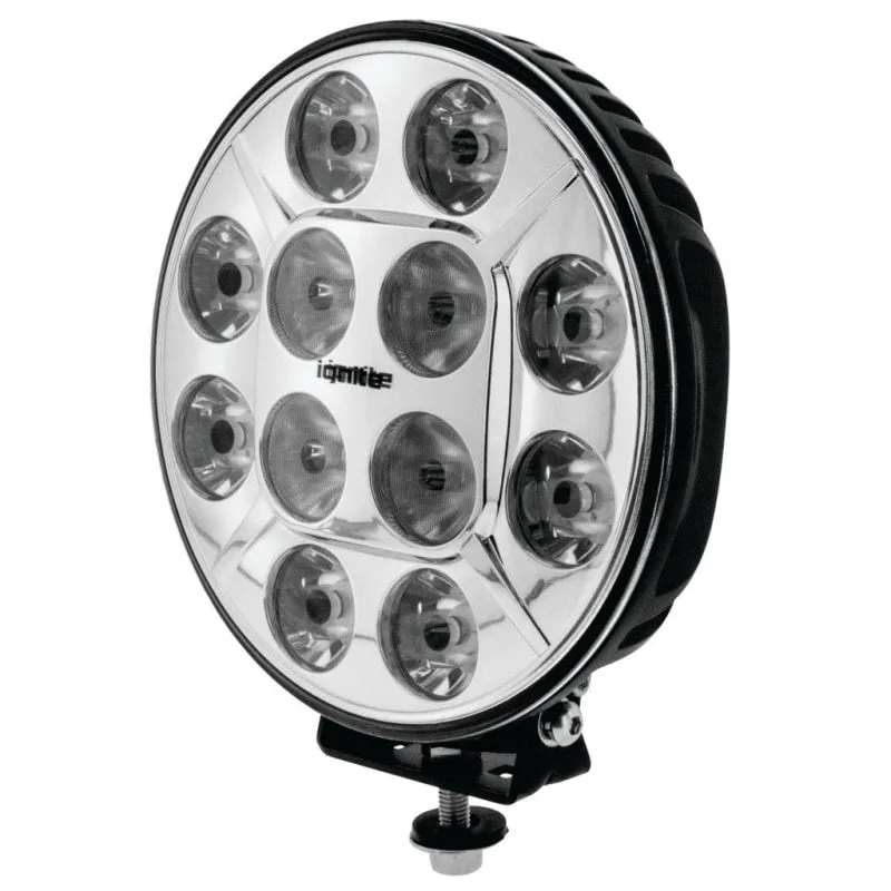 Ignite 7" Round Driving Light | Flood/Spot Beam | Chrome Face