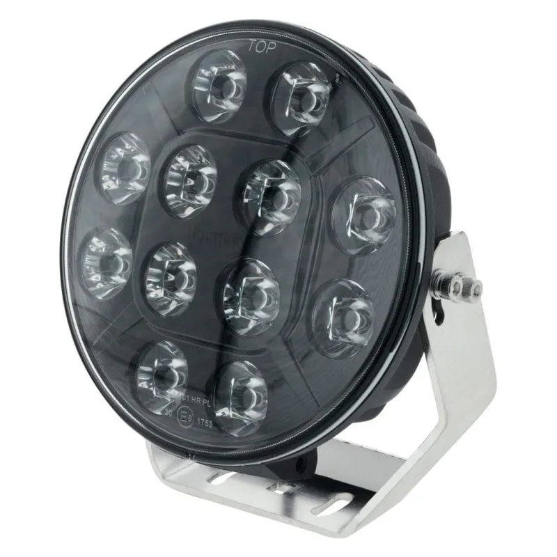 Ignite 7" Round LED Driving Light | Spot Beam | Black Face