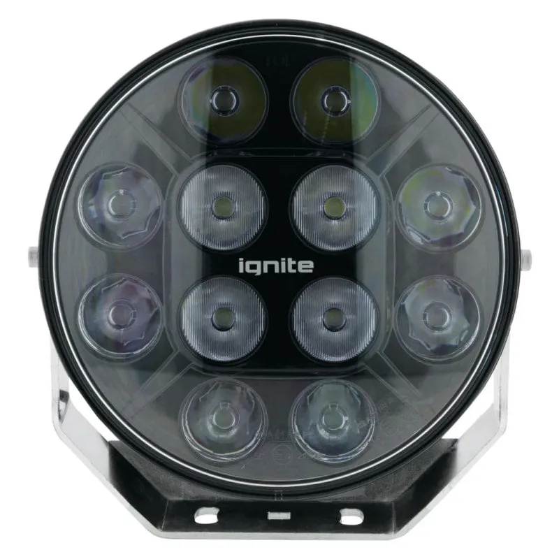 Ignite 9" LED Driving Light | Flood/Spot Beam | Black Face