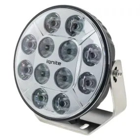 Ignite 9" Round LED Driving Lamp | Flood/Spot Beam | Chrome Face