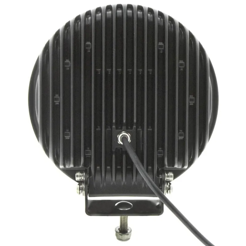 Ignite 9" Round Slimline LED Driving Light | Chrome Fascia