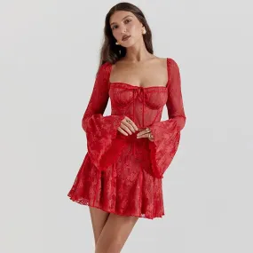 In Your Gentle Embrace Mini Dress