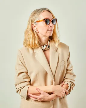 Isla Spot Scarf / Cream