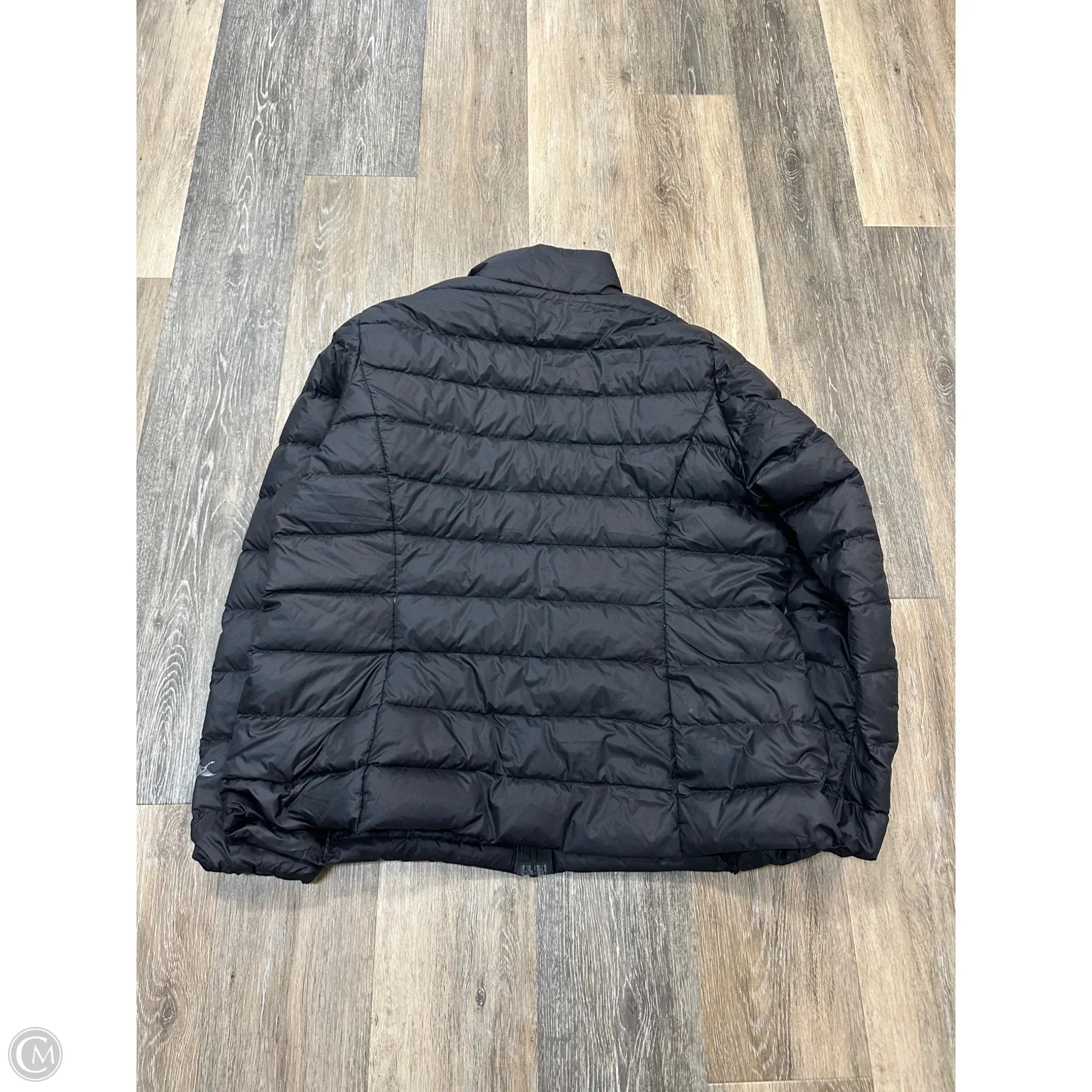 Jacket Puffer & Quilted By Eddie Bauer In Black, Size: Xl