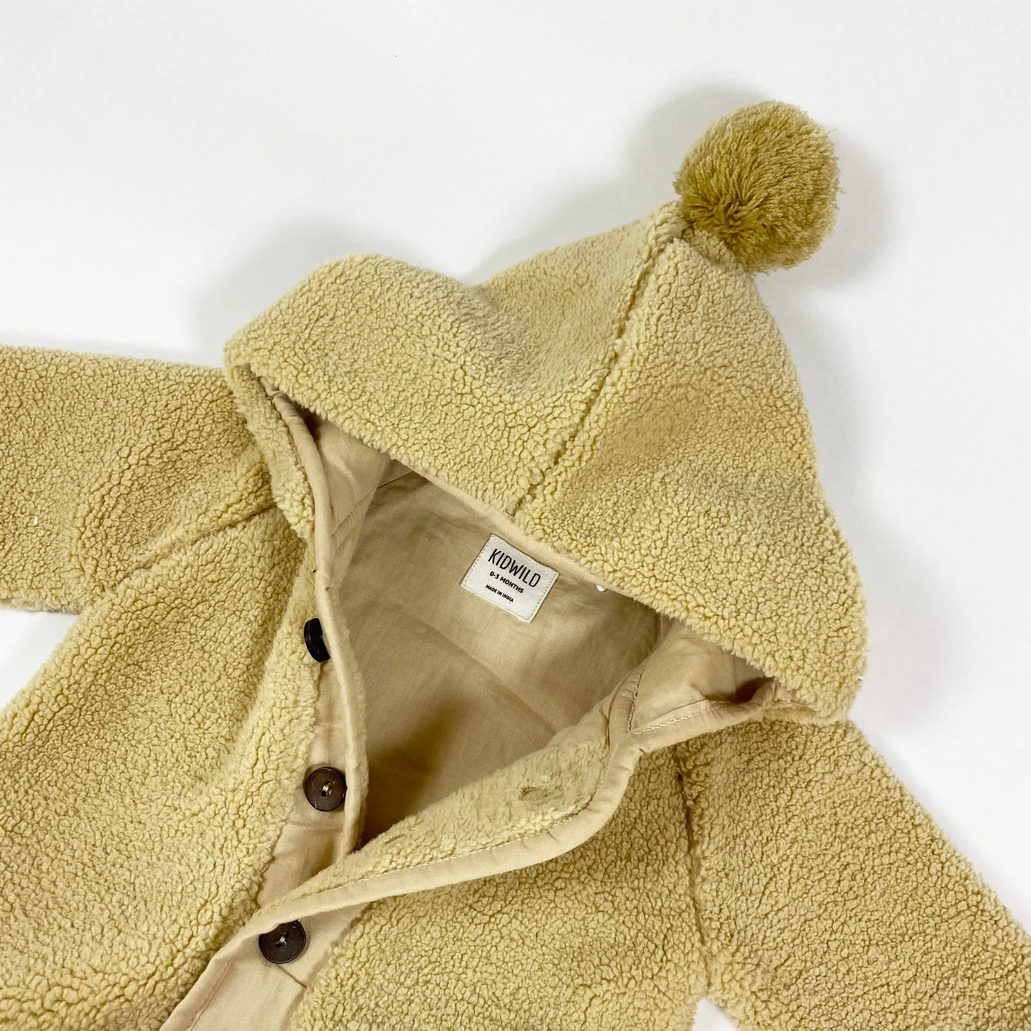Kidwild teddy overall 0-3M