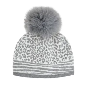 Knit Leopard Hat
