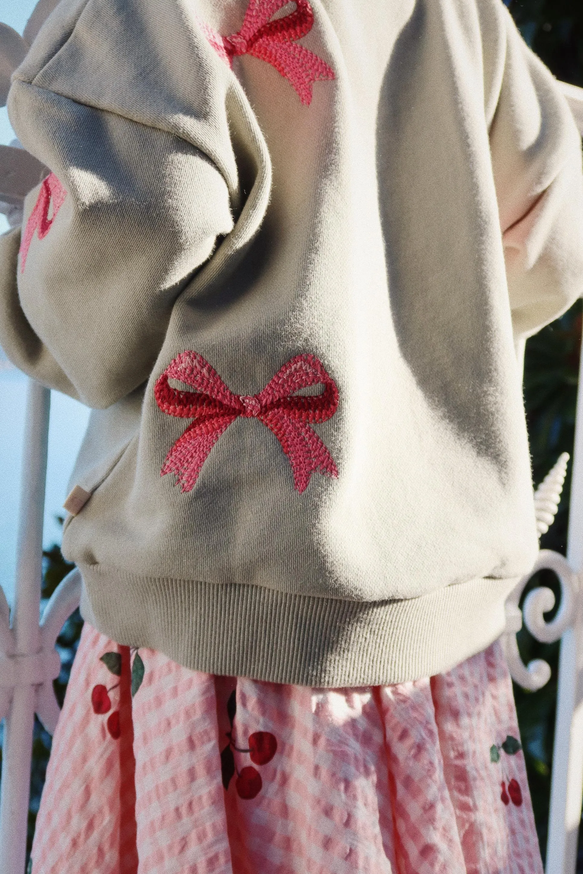 Konges Sløjd - Lou Bow Sweatshirt Ocs - Tea