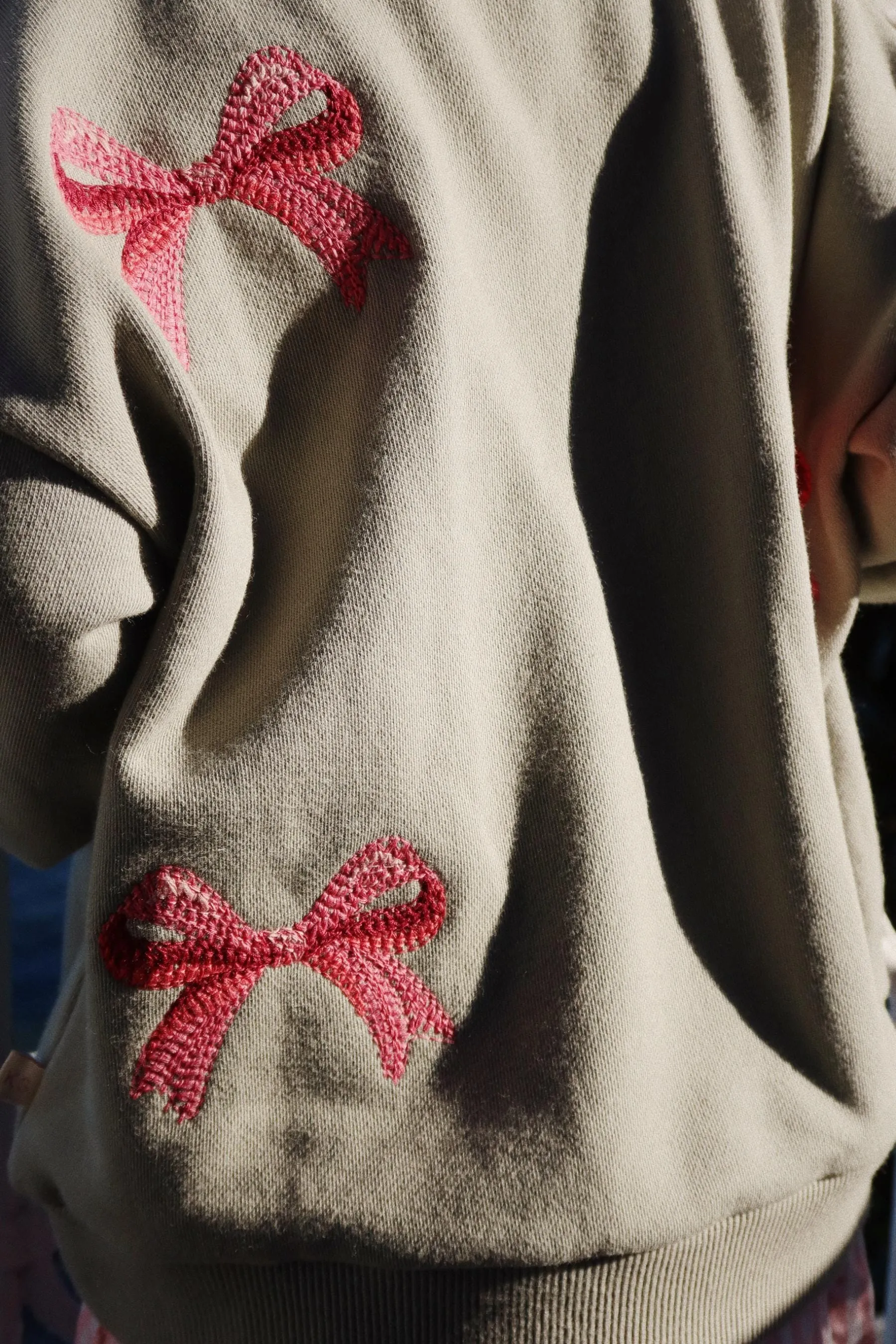 Konges Sløjd - Lou Bow Sweatshirt Ocs - Tea