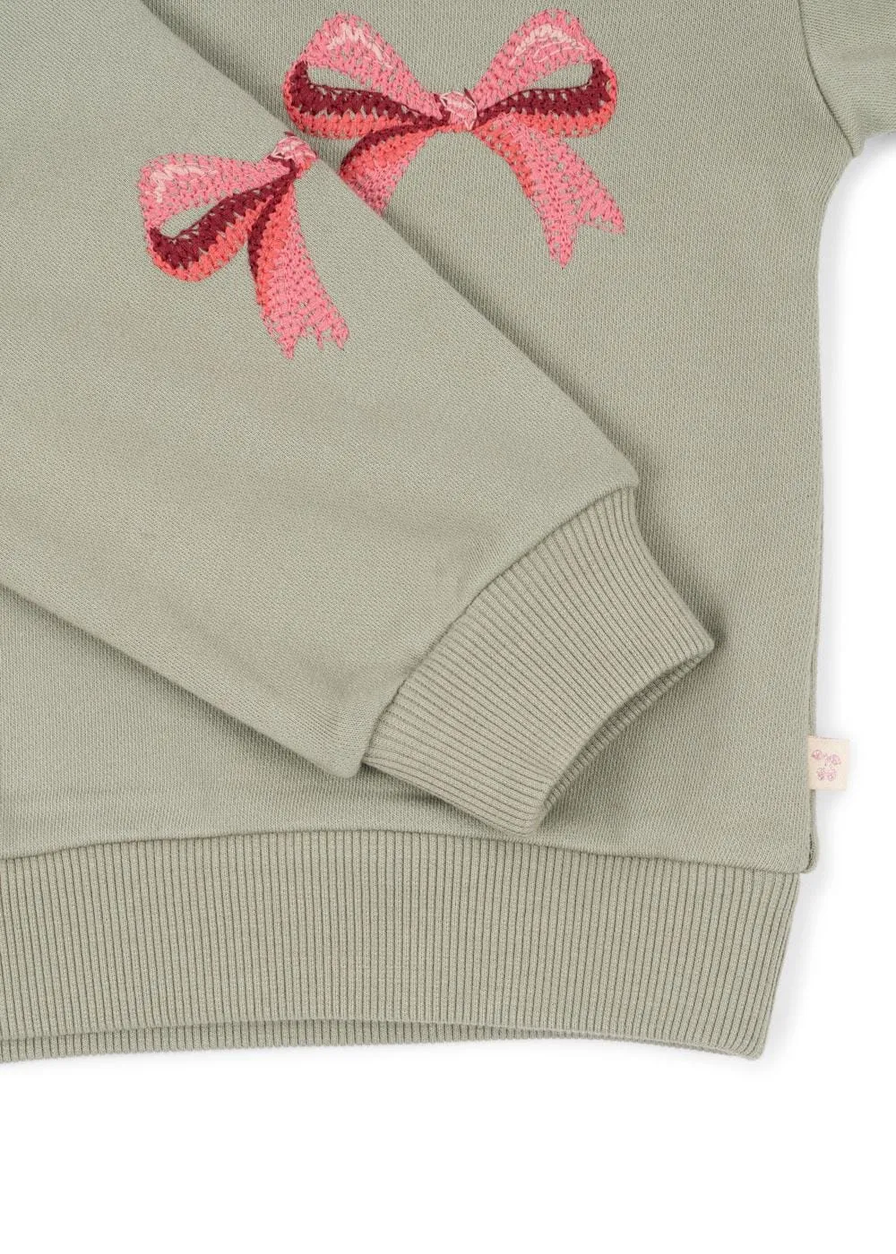 Konges Sløjd - Lou Bow Sweatshirt Ocs - Tea