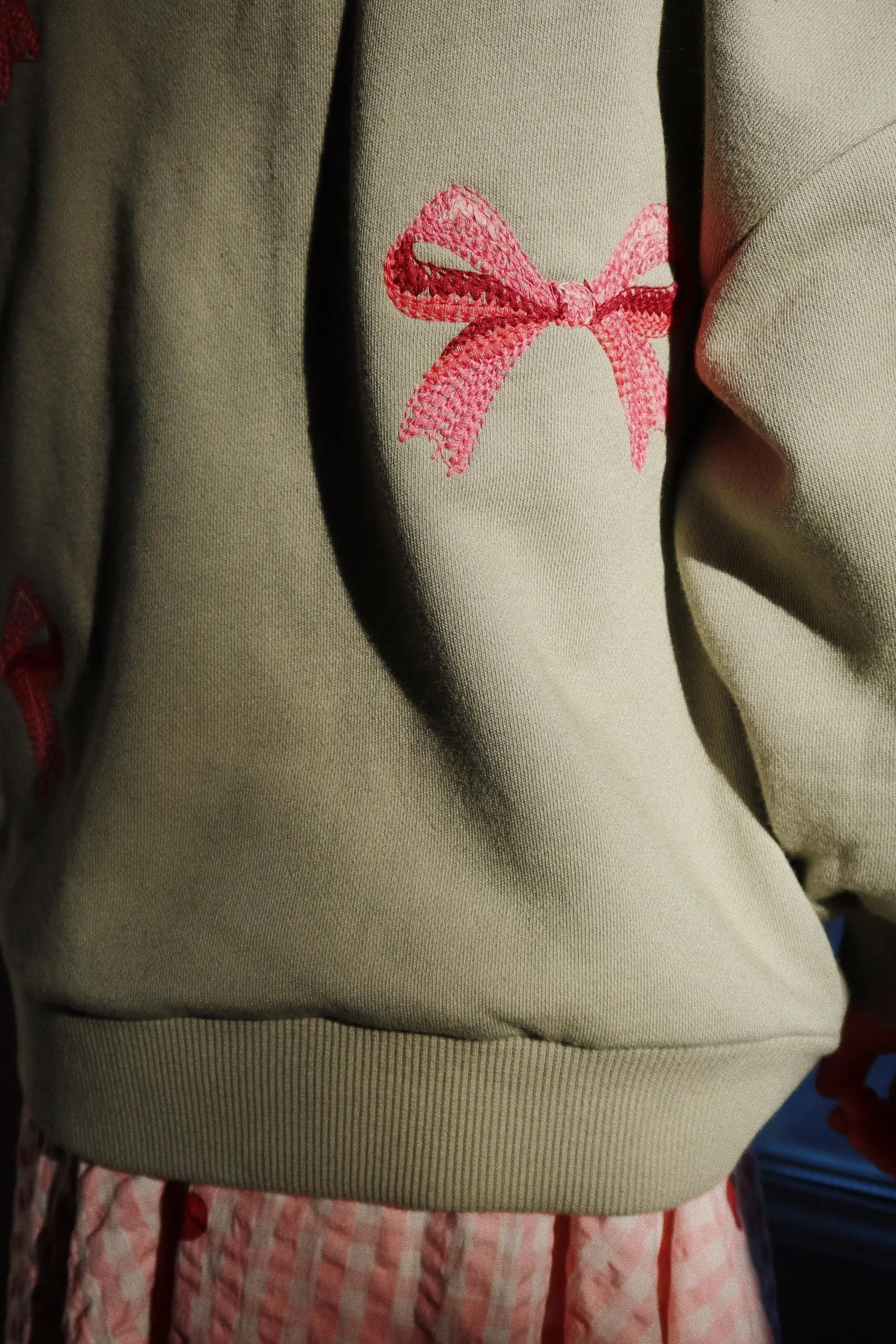 Konges Sløjd - Lou Bow Sweatshirt Ocs - Tea