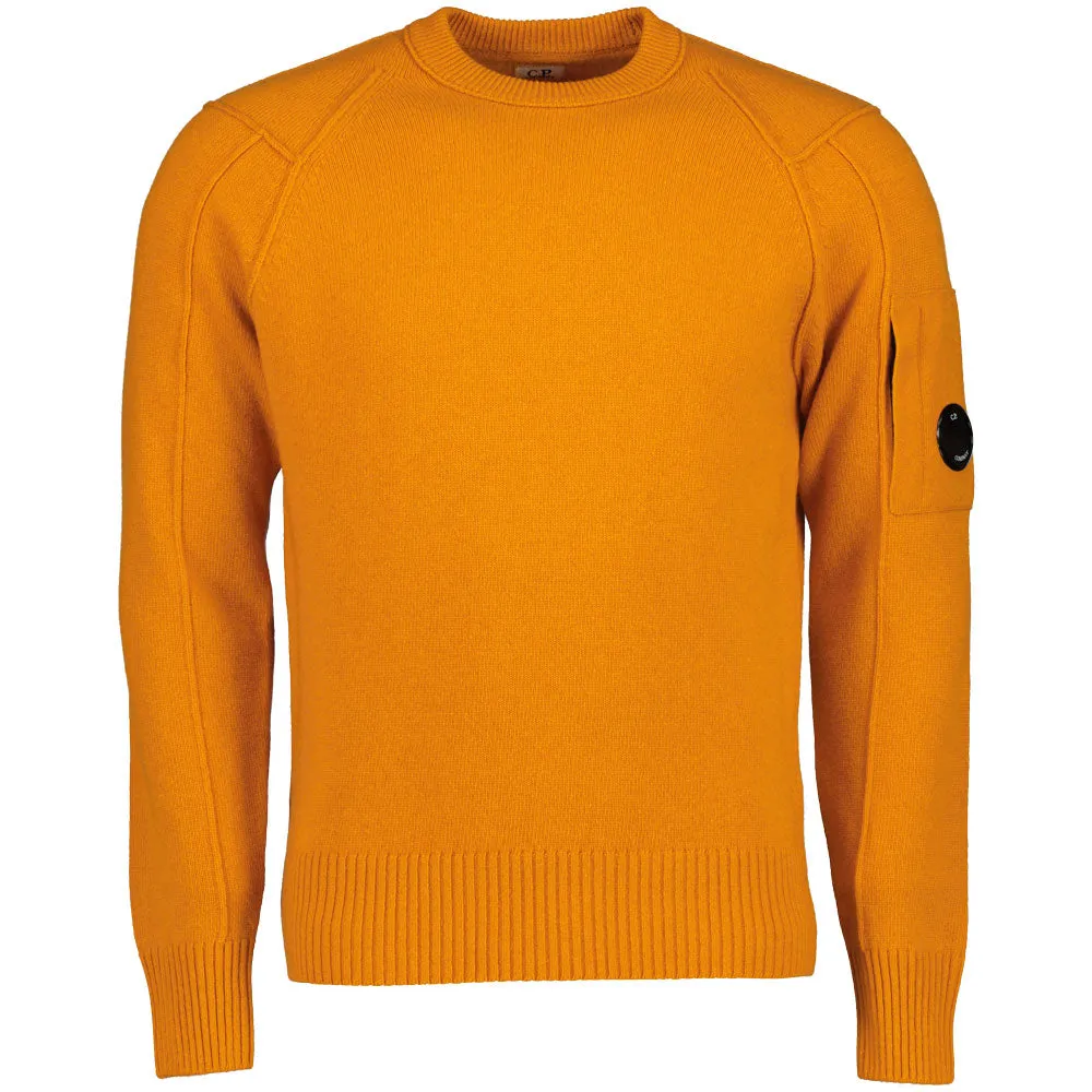 Lambswool Crewneck Lens Knit