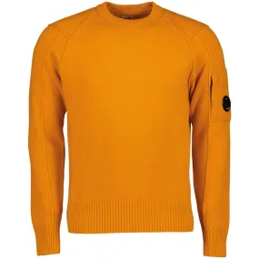 Lambswool Crewneck Lens Knit