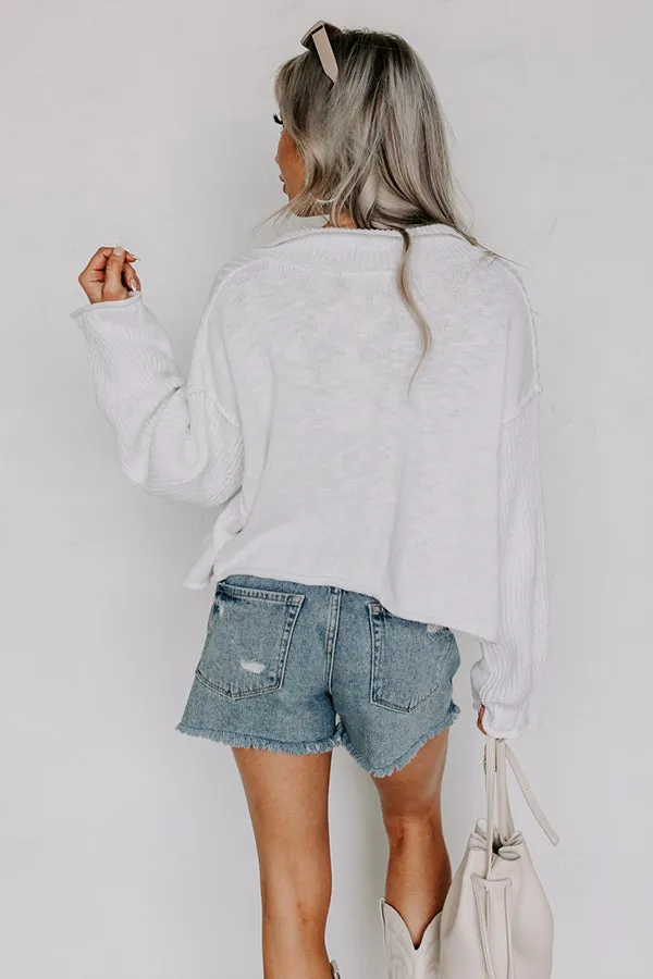 Last Call Knit Top