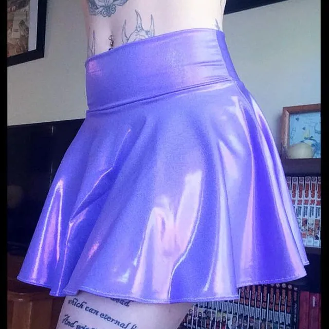 Lavender Skater Skirt