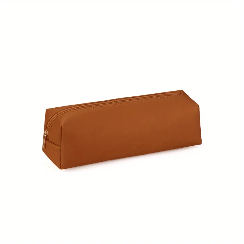 Leather Pencil Pouch, Leather Pencil Pouch, Pencil Pouch, Cosmetic Pouch, Stationery Pouch