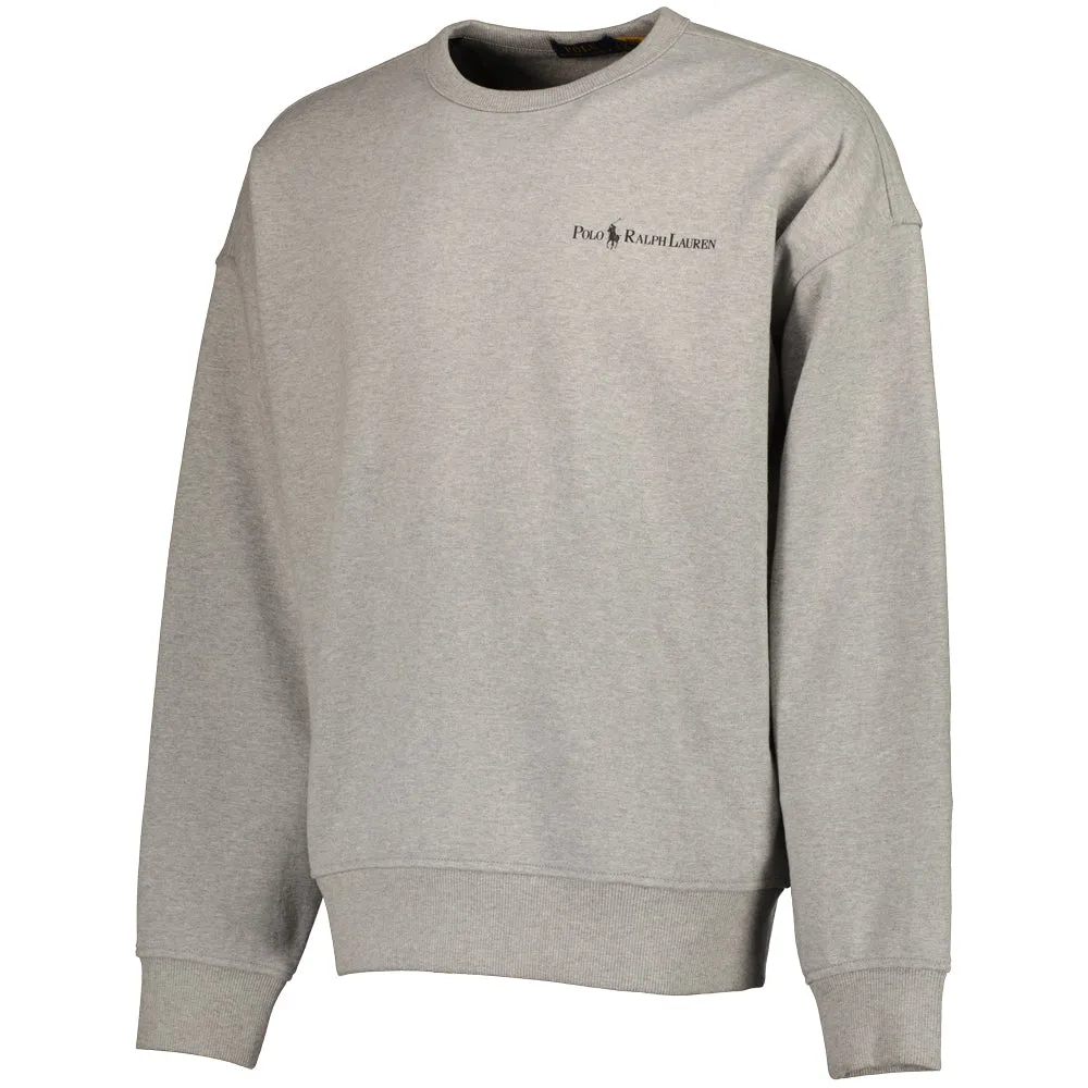 Logo Print Fleece Sweatshirt
