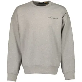 Logo Print Fleece Sweatshirt