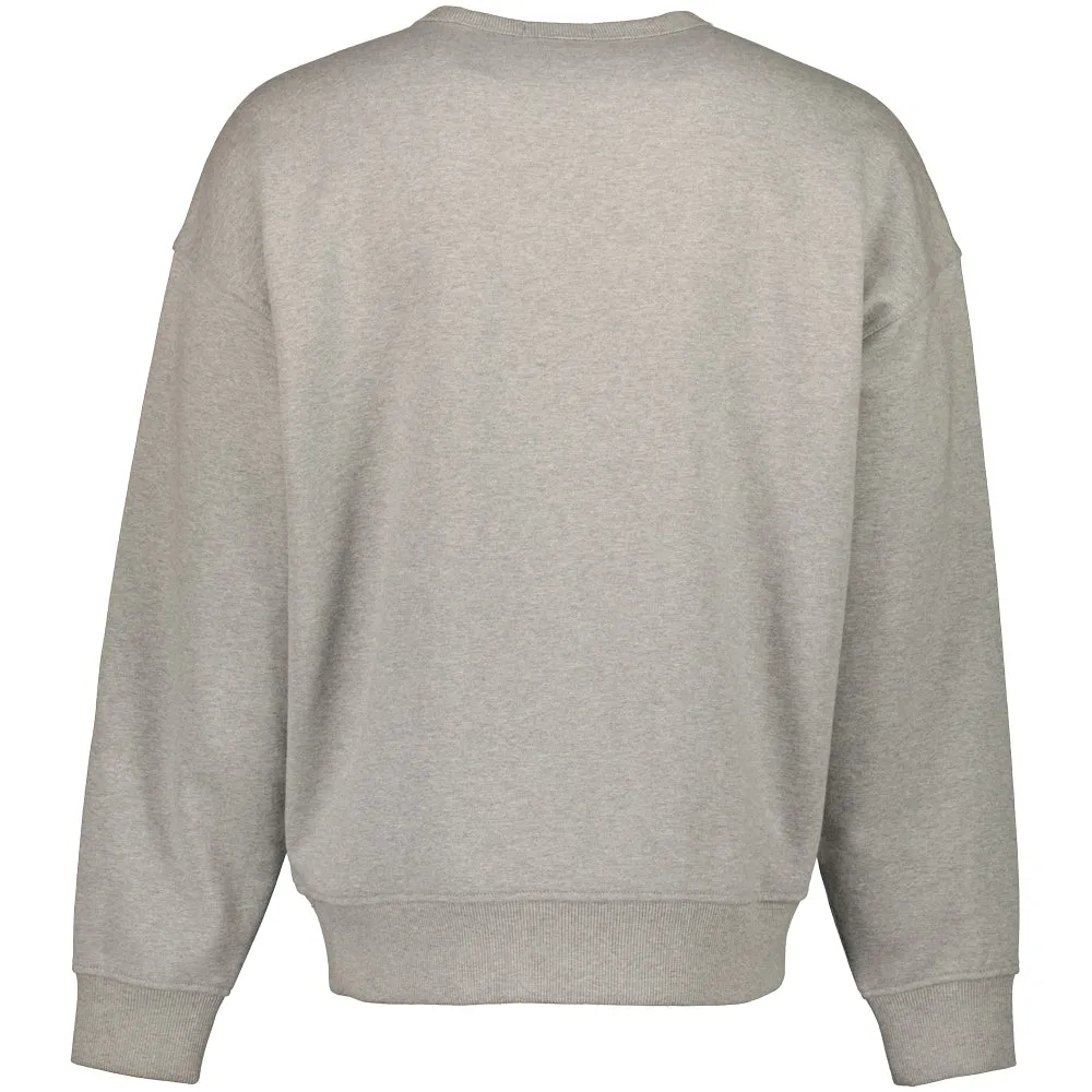 Logo Print Fleece Sweatshirt