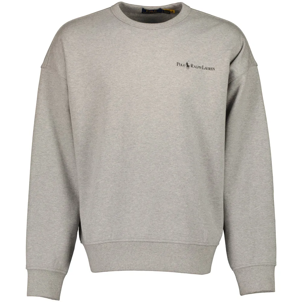 Logo Print Fleece Sweatshirt