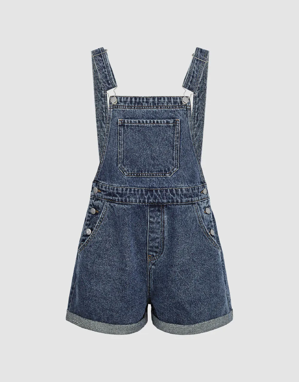 Loose Denim Overall