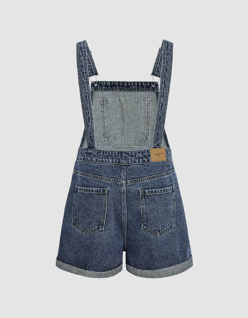 Loose Denim Overall