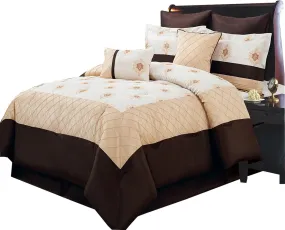 Madison 8-Piece Floral Chic Comforter Set