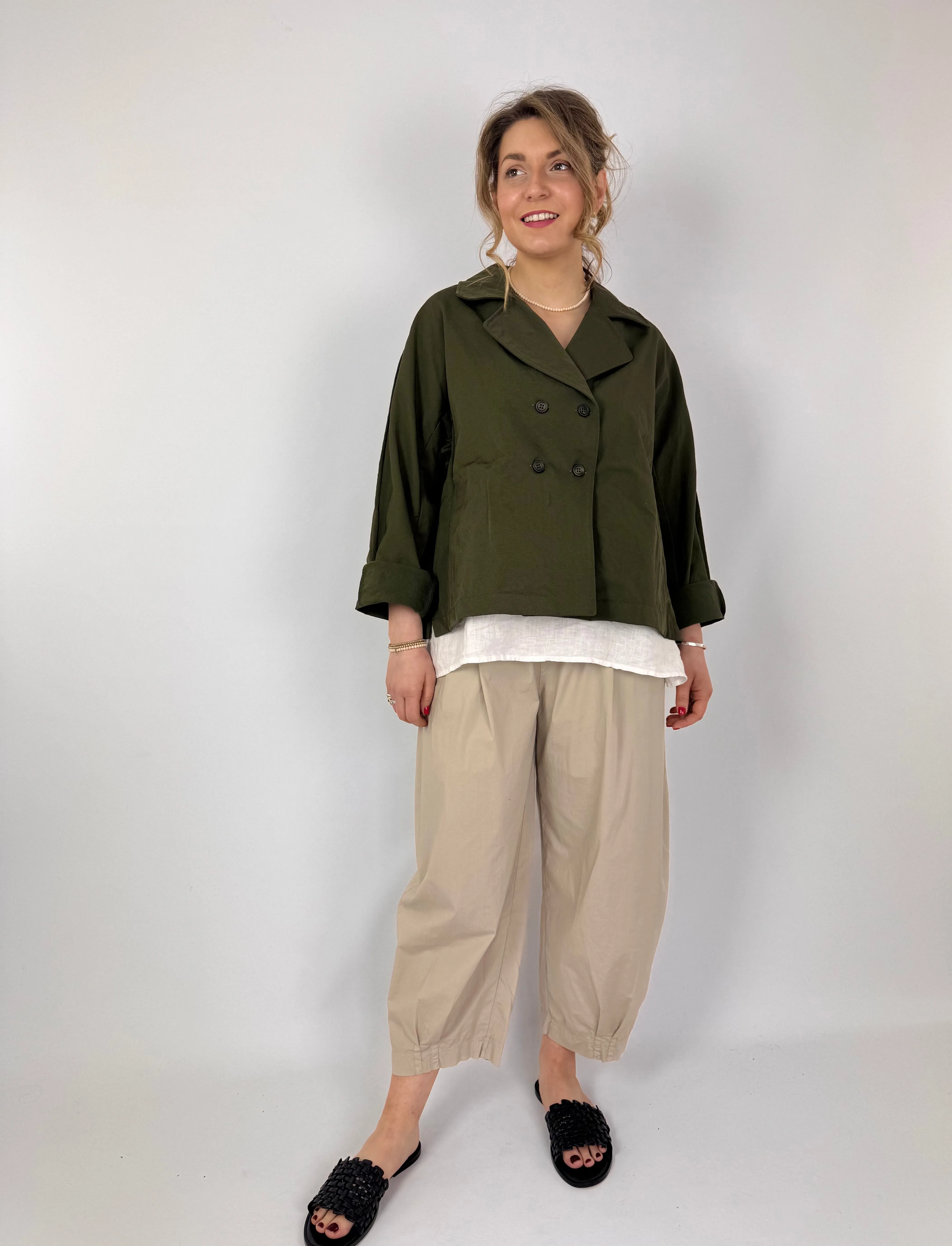 Mama b Fresco Jacket Alga