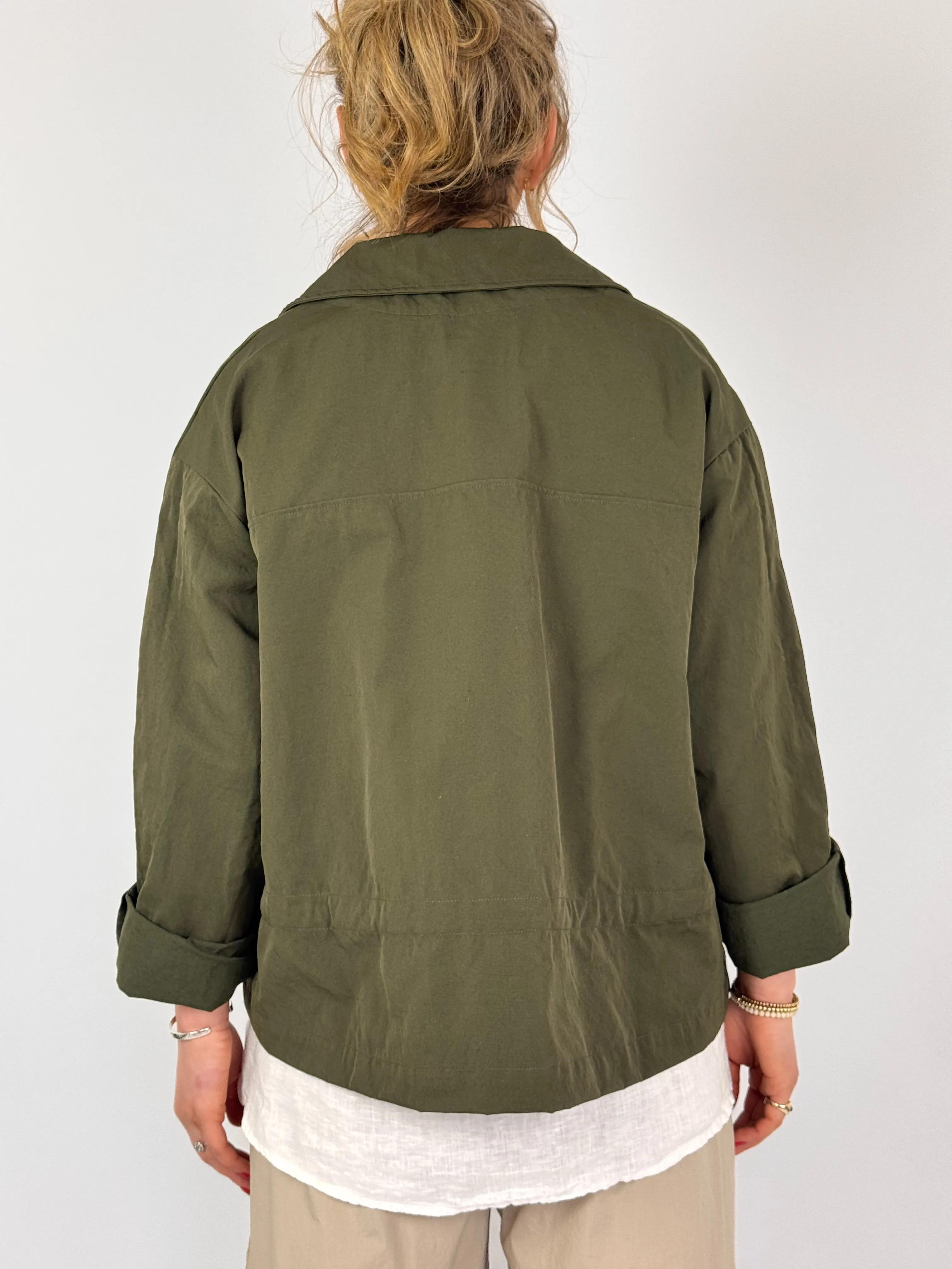 Mama b Fresco Jacket Alga