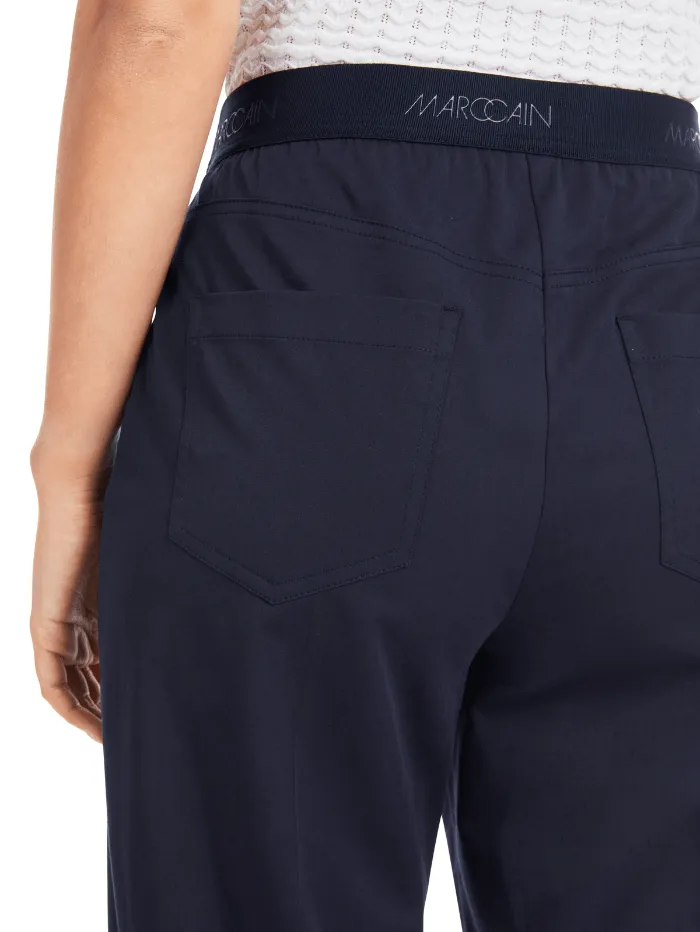 Marc Cain Additions Women's FRIA Culotte Trousers In Navy YA 81.02 W40 COL 394