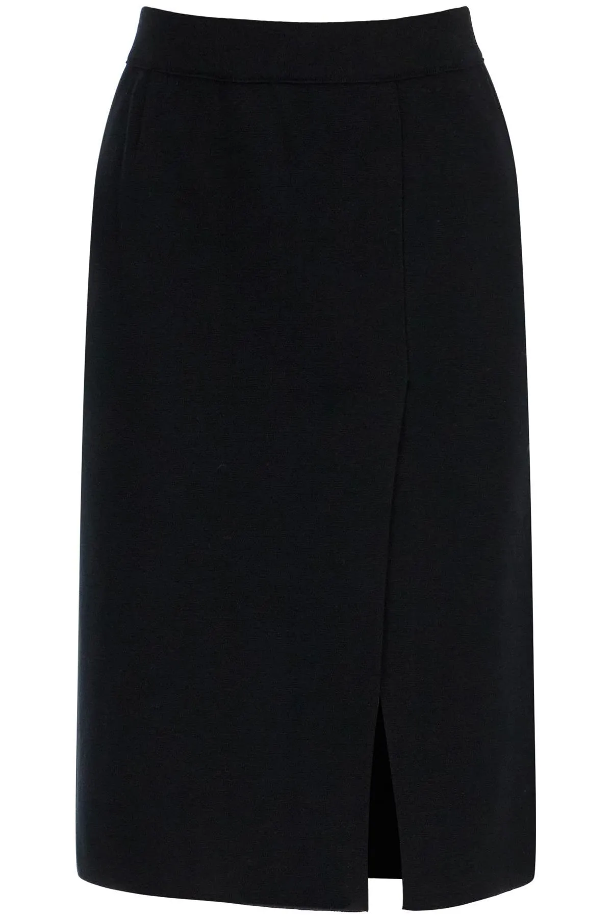 Mrz Knitted Pencil Skirt In Jersey Fabric
