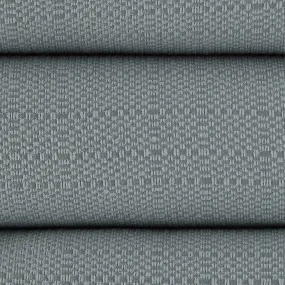 Nara Smoke Blue FR Semi Plain Curtains