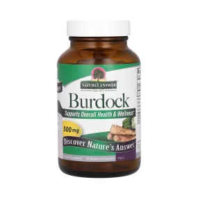 Nature’s Answer - Burdock, 90 Vegetarian Capsules