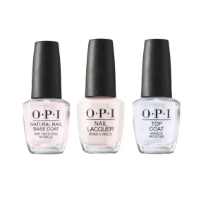 OPI Lacquer - Top, Base & Colour Trio "Me, Myself, & OPI Spring 2023 Collection"