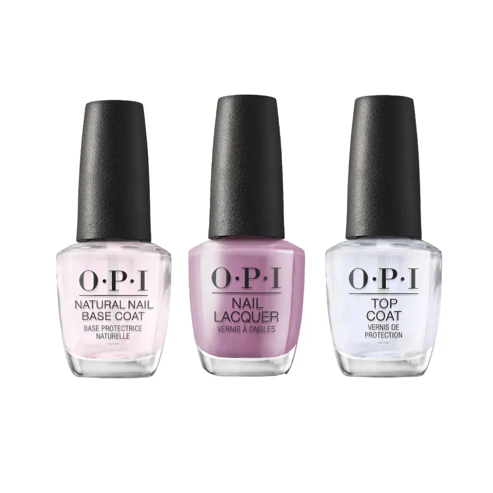OPI Lacquer - Top, Base & Colour Trio "Me, Myself, & OPI Spring 2023 Collection"